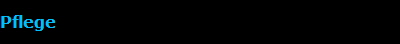 Pflege 